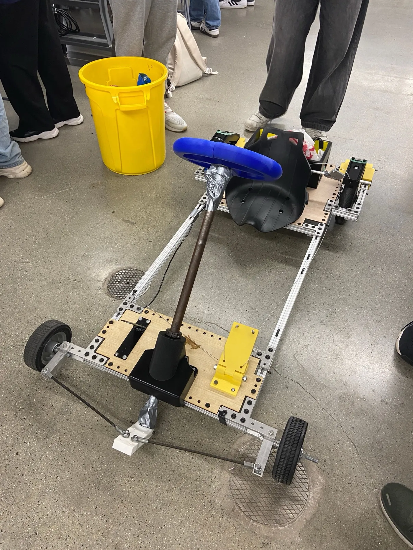 Final assembly of the go-kart