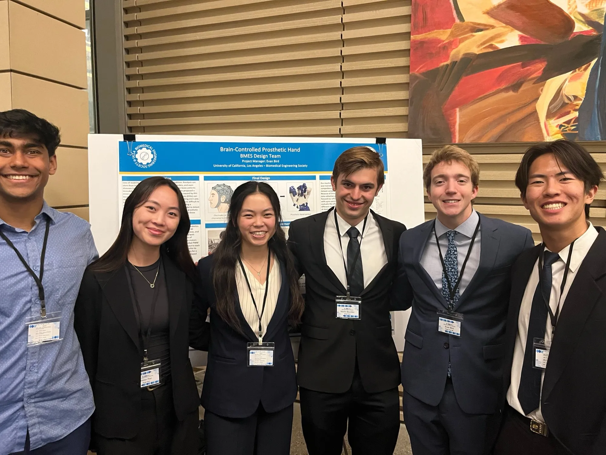 The team at the Tech Projects Symposium